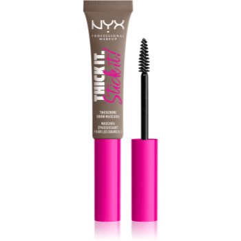 NYX Professional Makeup Thick it Stick It Brow Mascara mascara pentru sprâncene - imagine 2